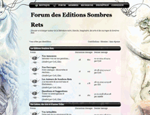 Tablet Screenshot of forum.sombres-rets.fr